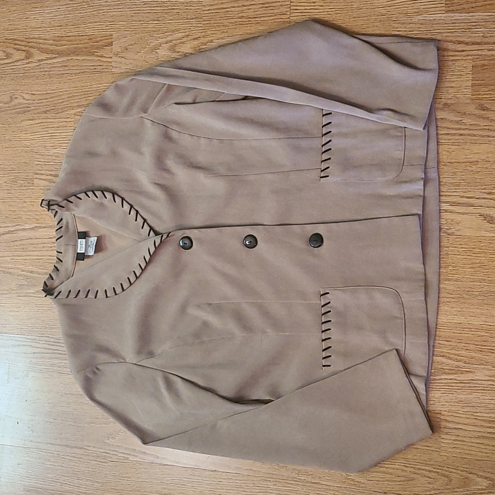 Studio 1940 faux suede jacket #6